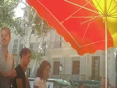 Seksi gi girl კაბის ქვეშ 10 სპეციალური არა pant
